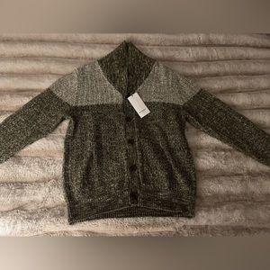Brand new button up sweater